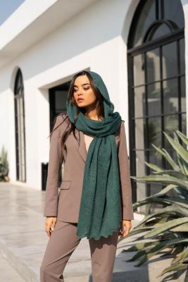 شال پلیسه حاشیه لمه