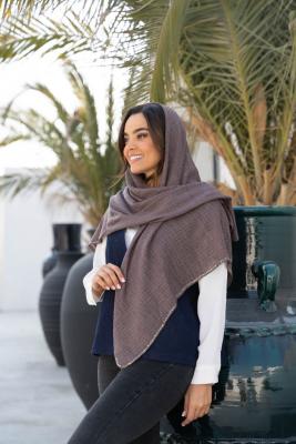روسری پلیسه حاشیه پولک