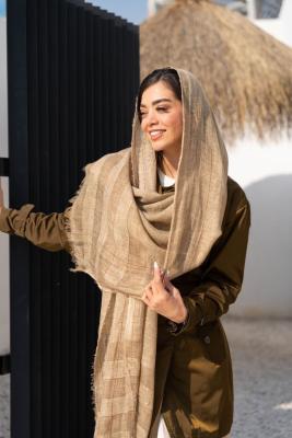 شال سنگشوردسته خط قهوه ای