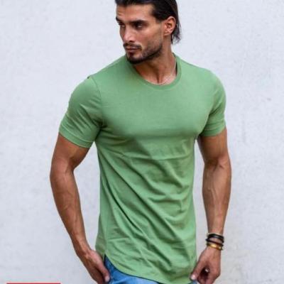 تیشرت پنه براش یقه گرد مردانه