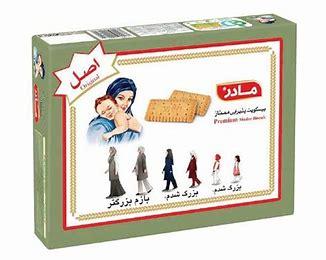 بیسکوییت مادر ممتاز 350 گرم 12 عددی