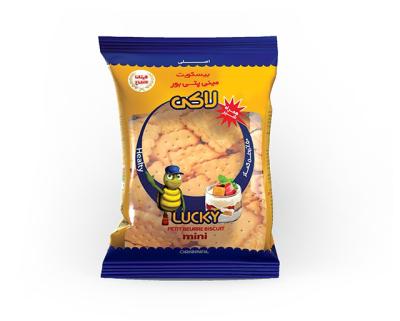 بیسکوییت مینی پتی بور  کاکایویی 160 گرم لاکی 24 عددی