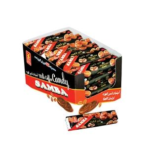 آبنبات استیک شیرقهوه سامبا 50 گرم  24 عددی