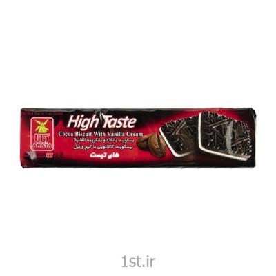 بیسکوییت کرمدار تخت کاکایویی با کرم وانیل 115 گرم 36 عددی