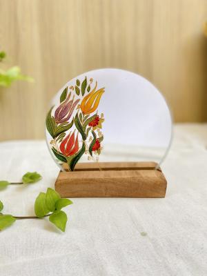 اینه گرد استند دار